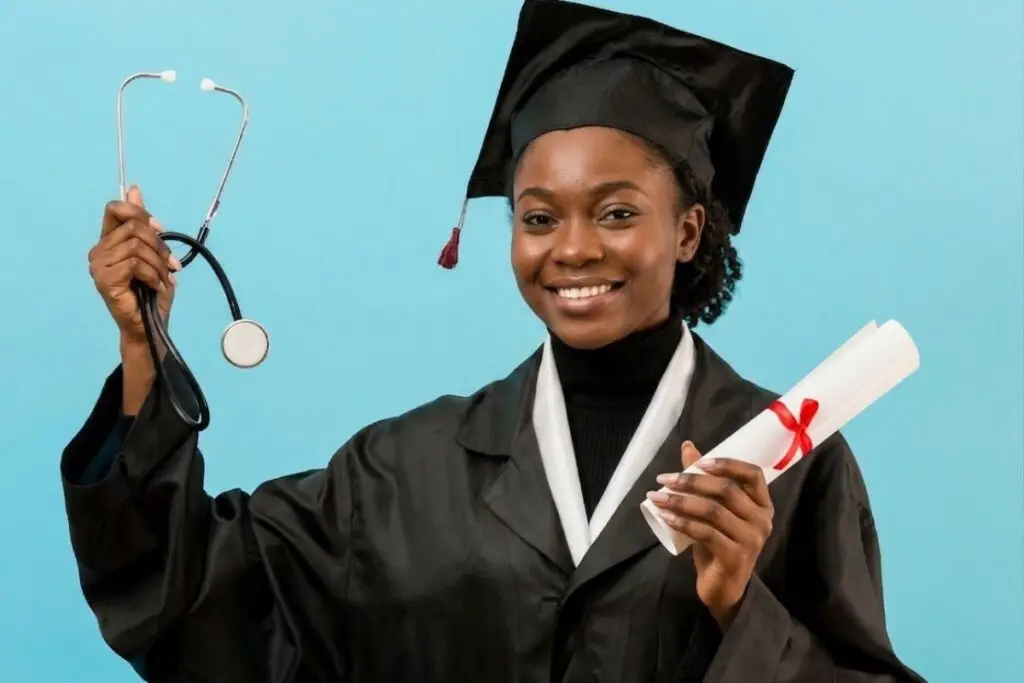 An image of a graduate health worker from one of the Public Health Certifications